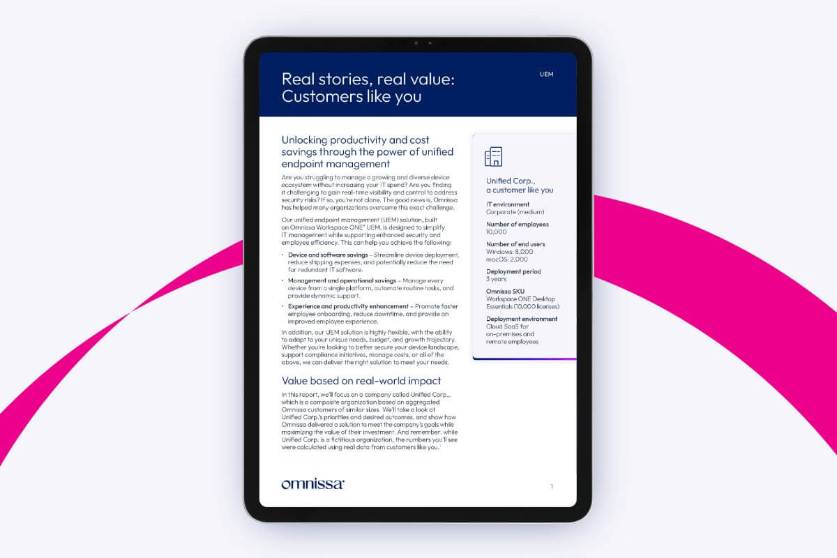 Real stories, real value: Customers like you