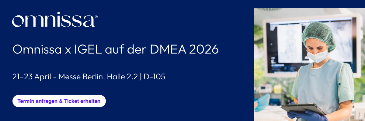 Omnissa x IGEL auf der DMEA 2026
