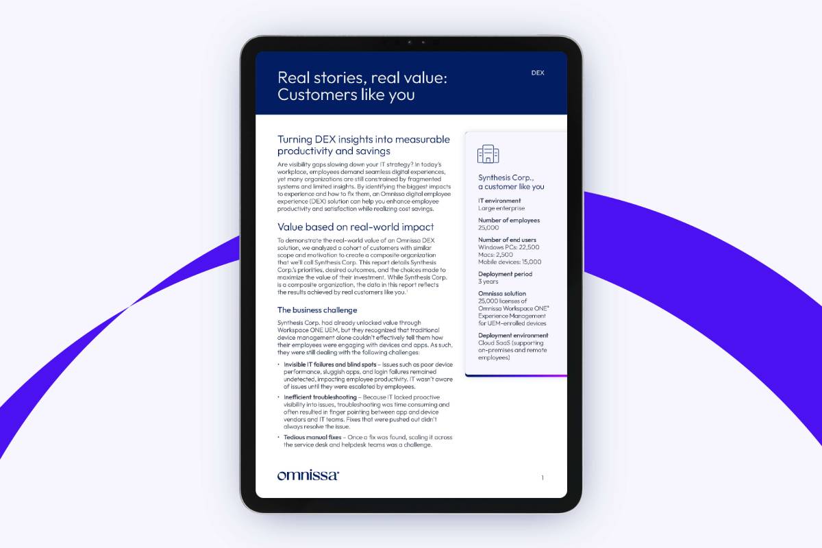Real stories, real value: Customers like you