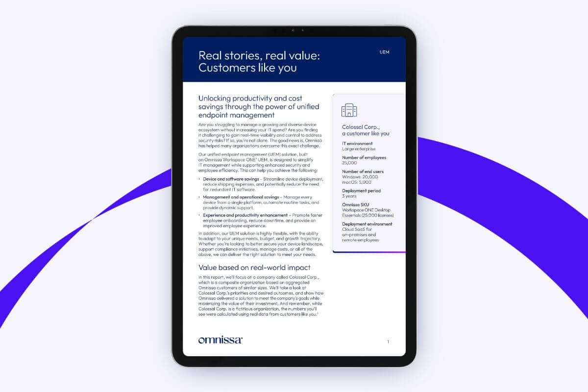 Real stories, real value: Customers like you