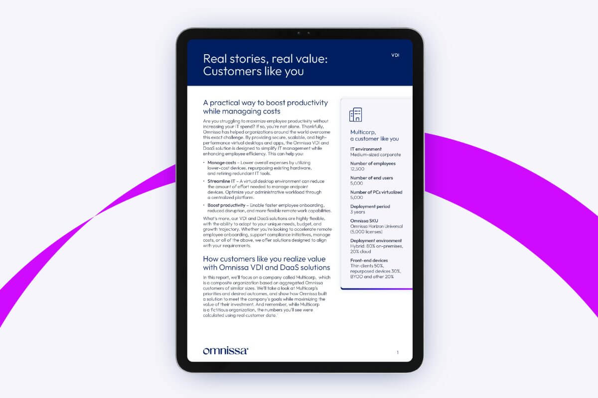 Real stories, real value: Customers like you