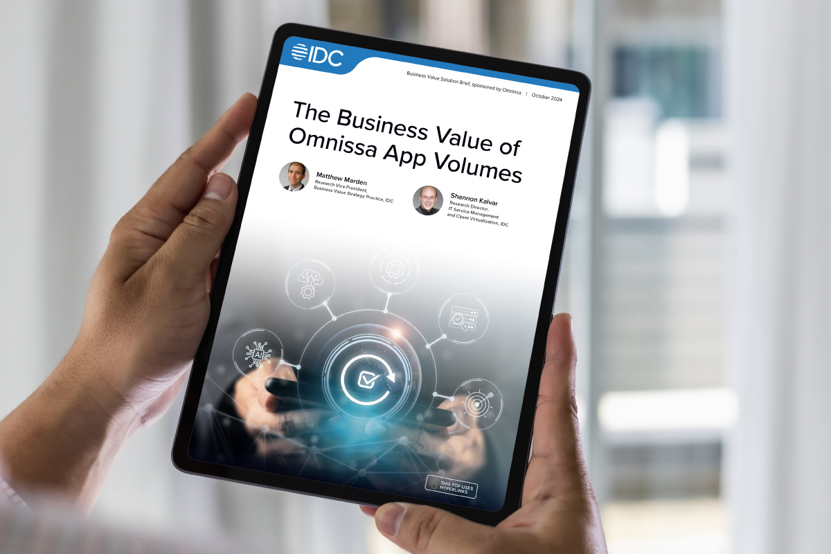 IDC The Business Value of Omnissa App Volumes