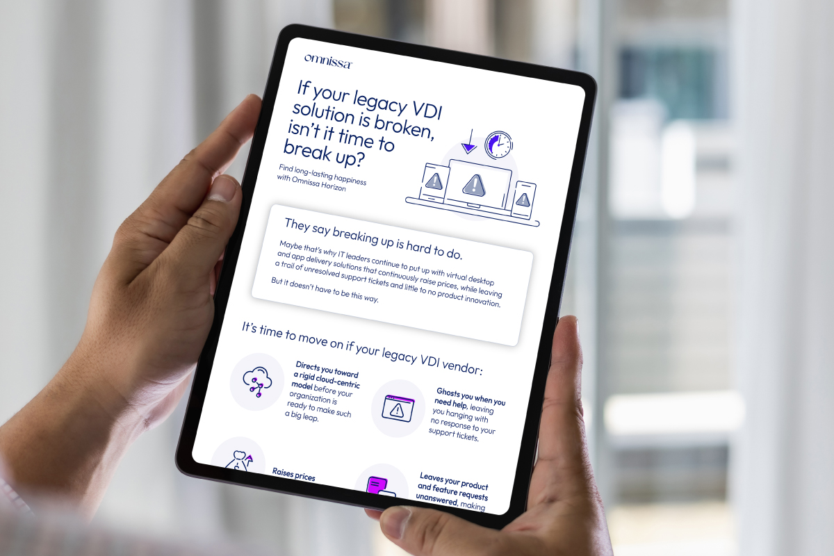 Break up with Your Broken Legacy VDI Solution